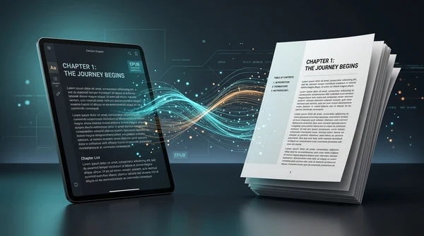 Jak převést EPUB do PDF online zdarma (Čisté rozvržení a obsah)